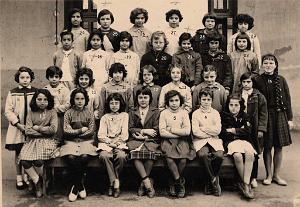 ECOLE MAGNAN FILLES 1960 CM2 MME DIAZ